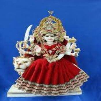 Marble Durga Maa Statue